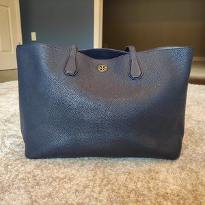 Tory Burch Perry Tote in Navy Blue